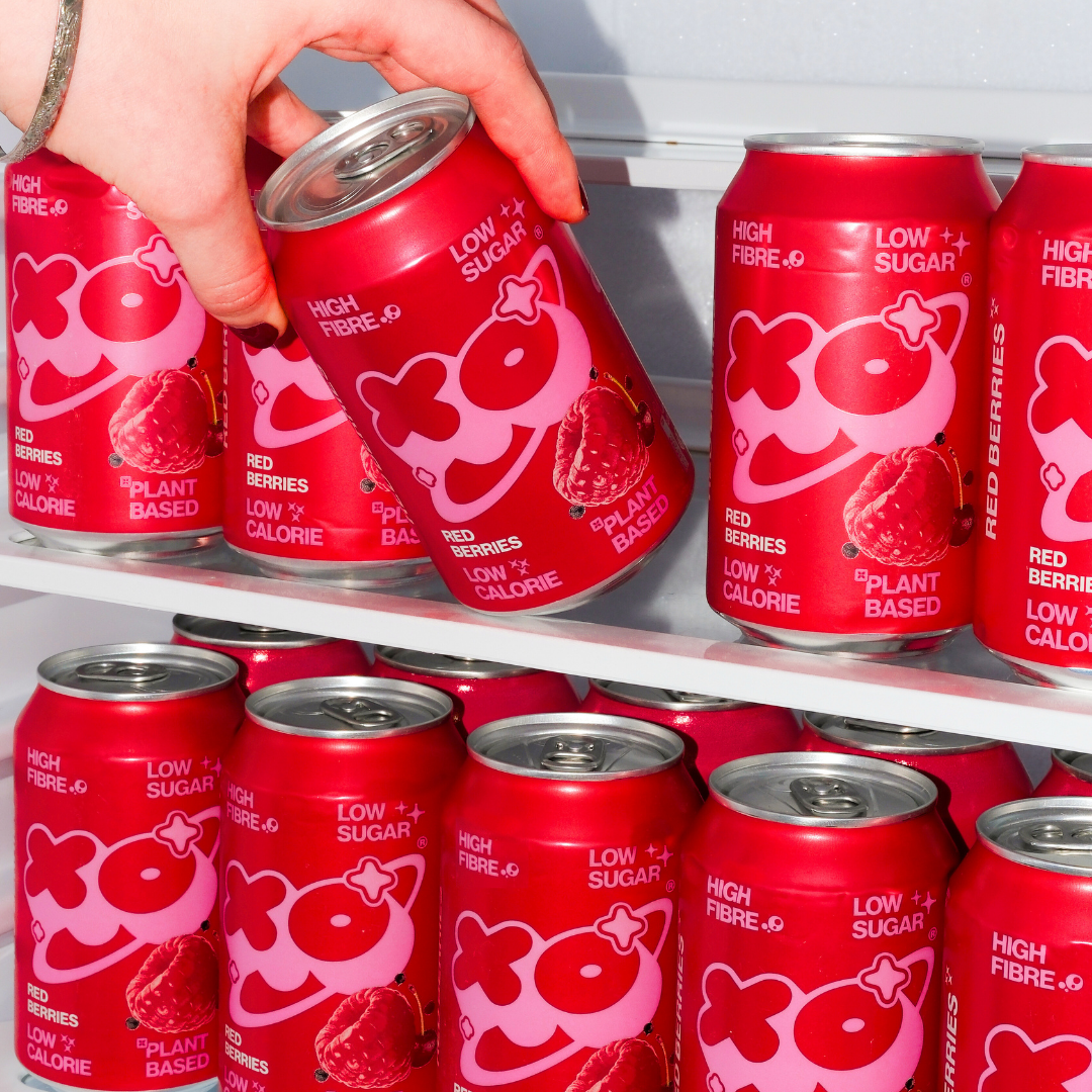 XO Red Berries Soda - 12er Pack