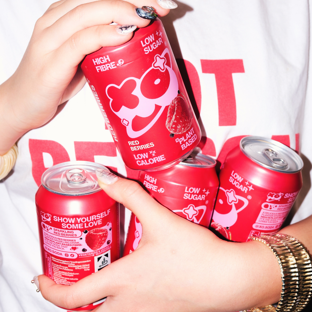 XO Red Berries Soda - 12er Pack