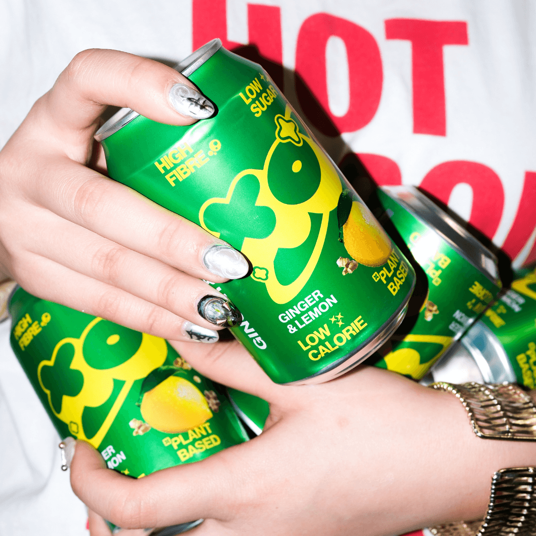 XO Ginger & Lemon Soda - 12er Pack