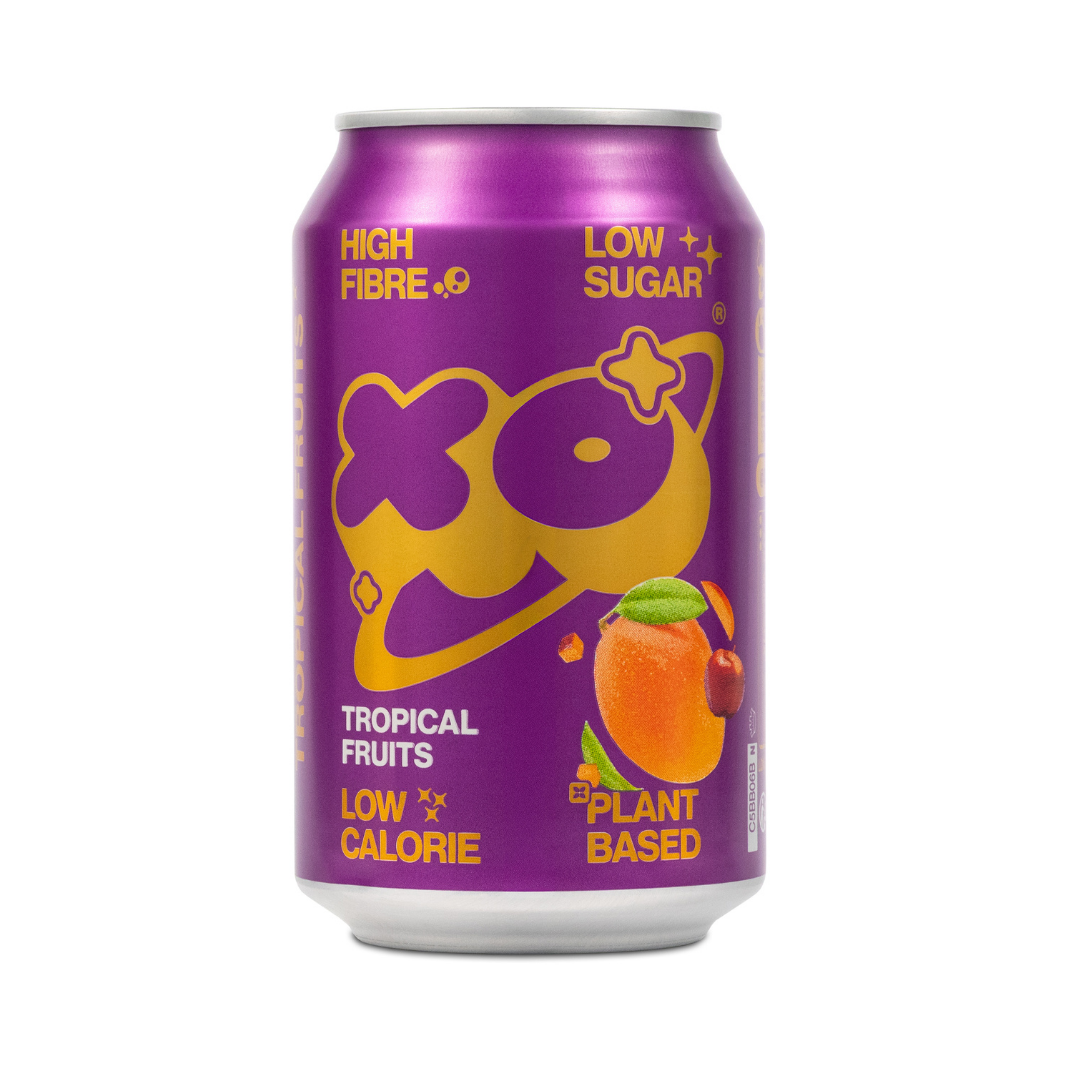 XO Tropical Prebiotic Soda - 12er Pack