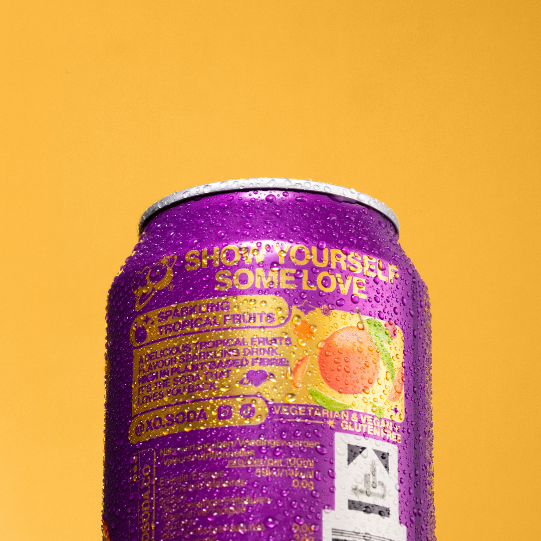 XO Tropical Prebiotic Soda - 12er Pack