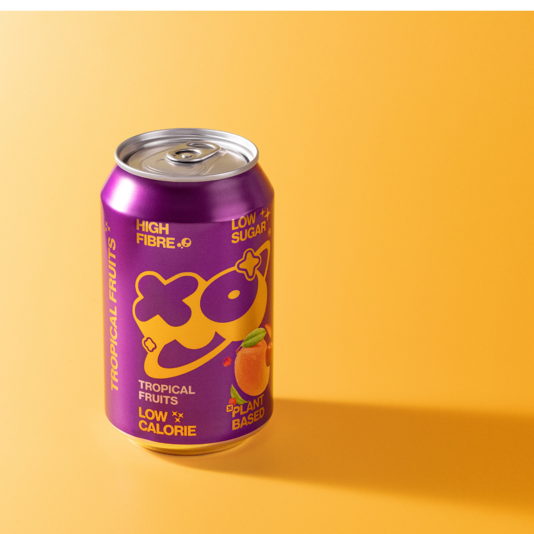 XO Tropical Prebiotic Soda - 12er Pack