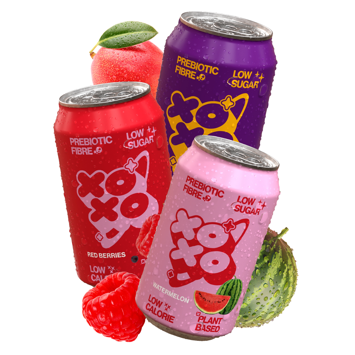 XOXO Prebiotic Soda - Mixed Pack