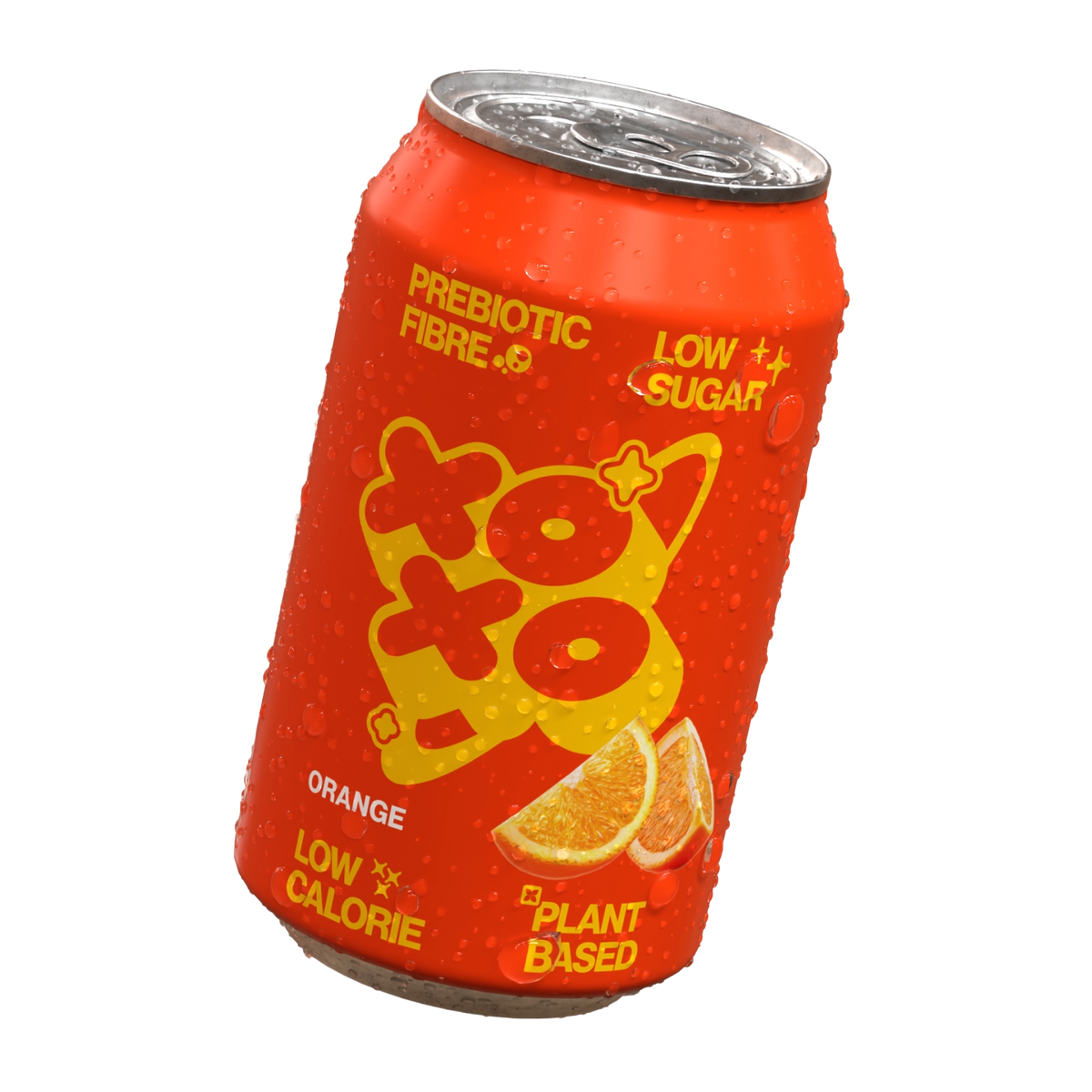 XOXO Orange Prebiotic Soda - 12 Pack