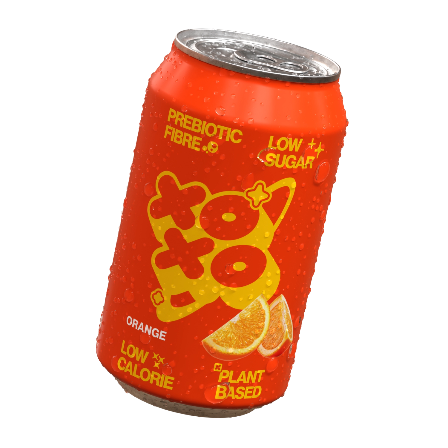 XOXO Orange Prebiotic Soda - 12 Pack