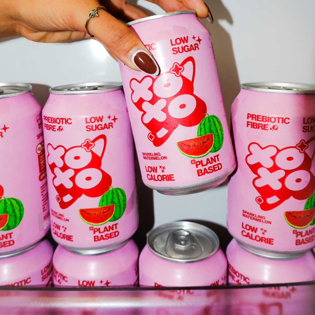 XOXO Watermelon Prebiotic Soda - 12 Pack