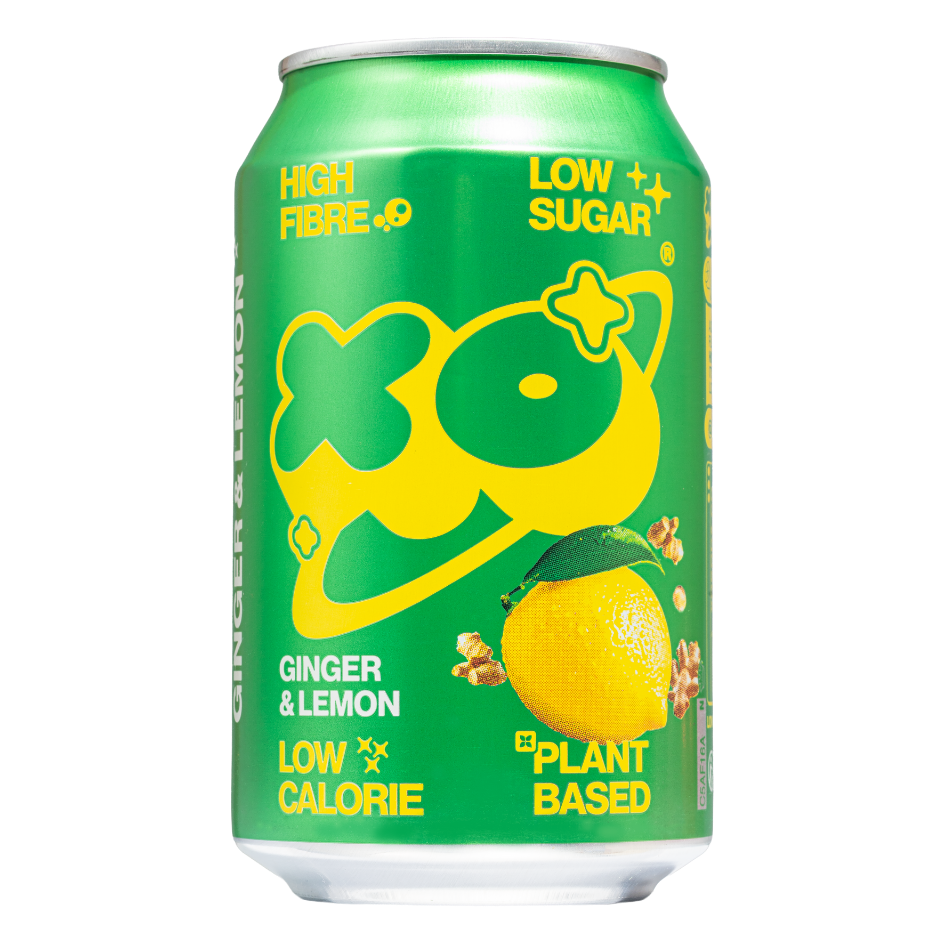 XO Gember- en citroensoda - 12-pack