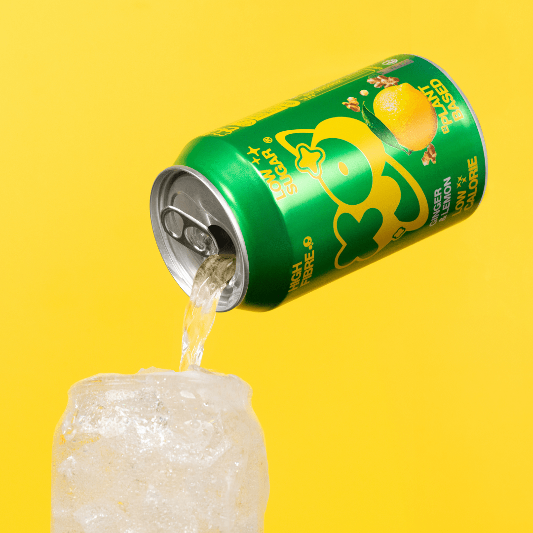 XO Ginger & Lemon Prebiotic Soda - 12er Pack Correct - XOXO
