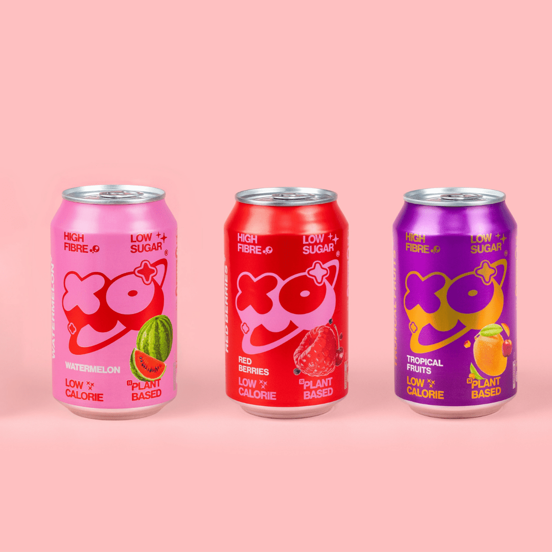 XO Prebiotic Soda - 12er Mix Pack - XOXO