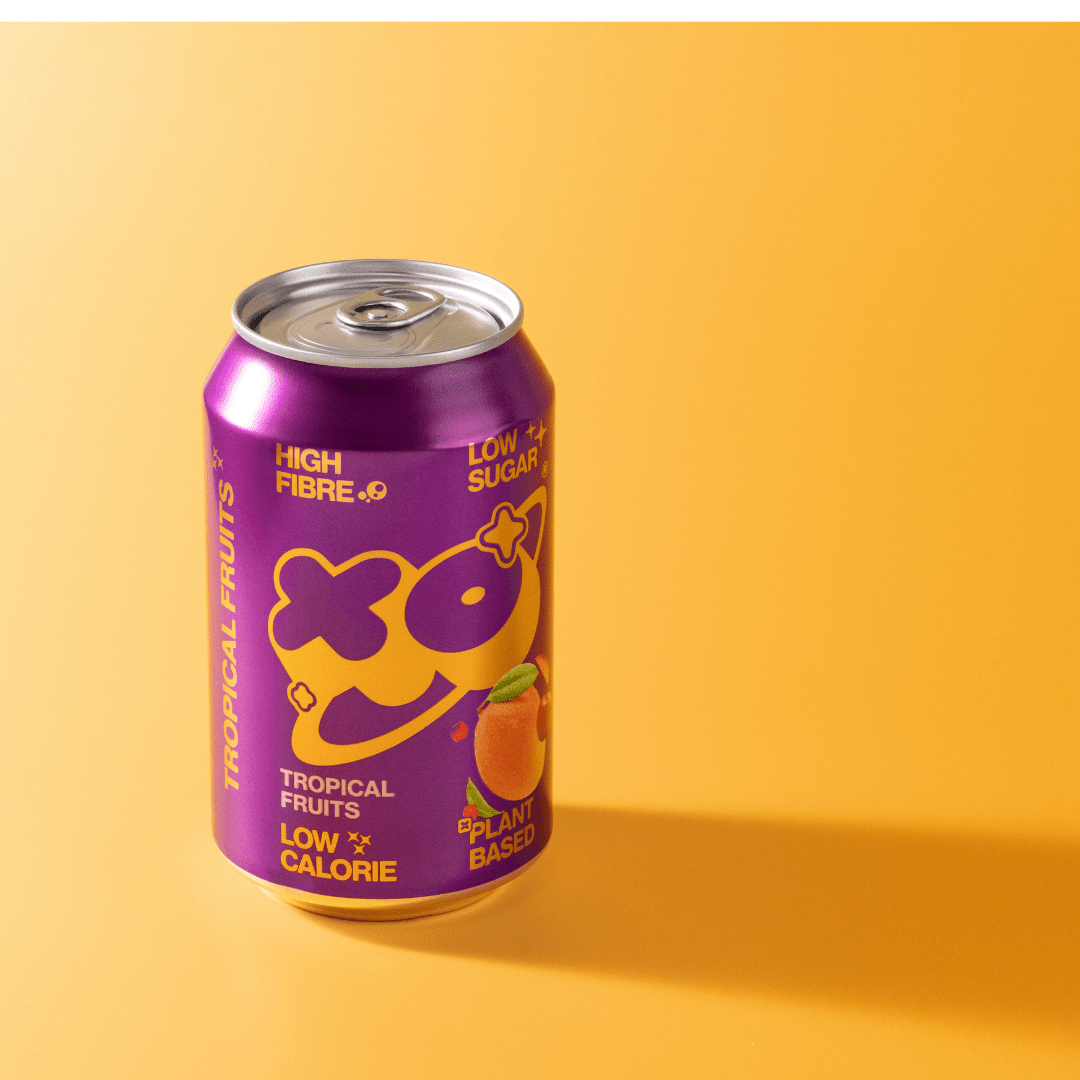 XO Tropical Prebiotic Soda - 12er Pack - XOXO