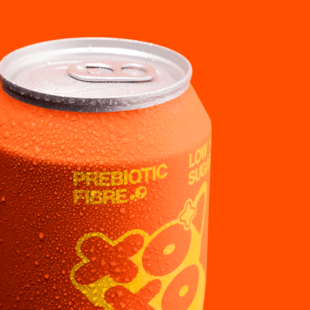 XOXO Orange Prebiotic Soda - 12 Pack - XOXO