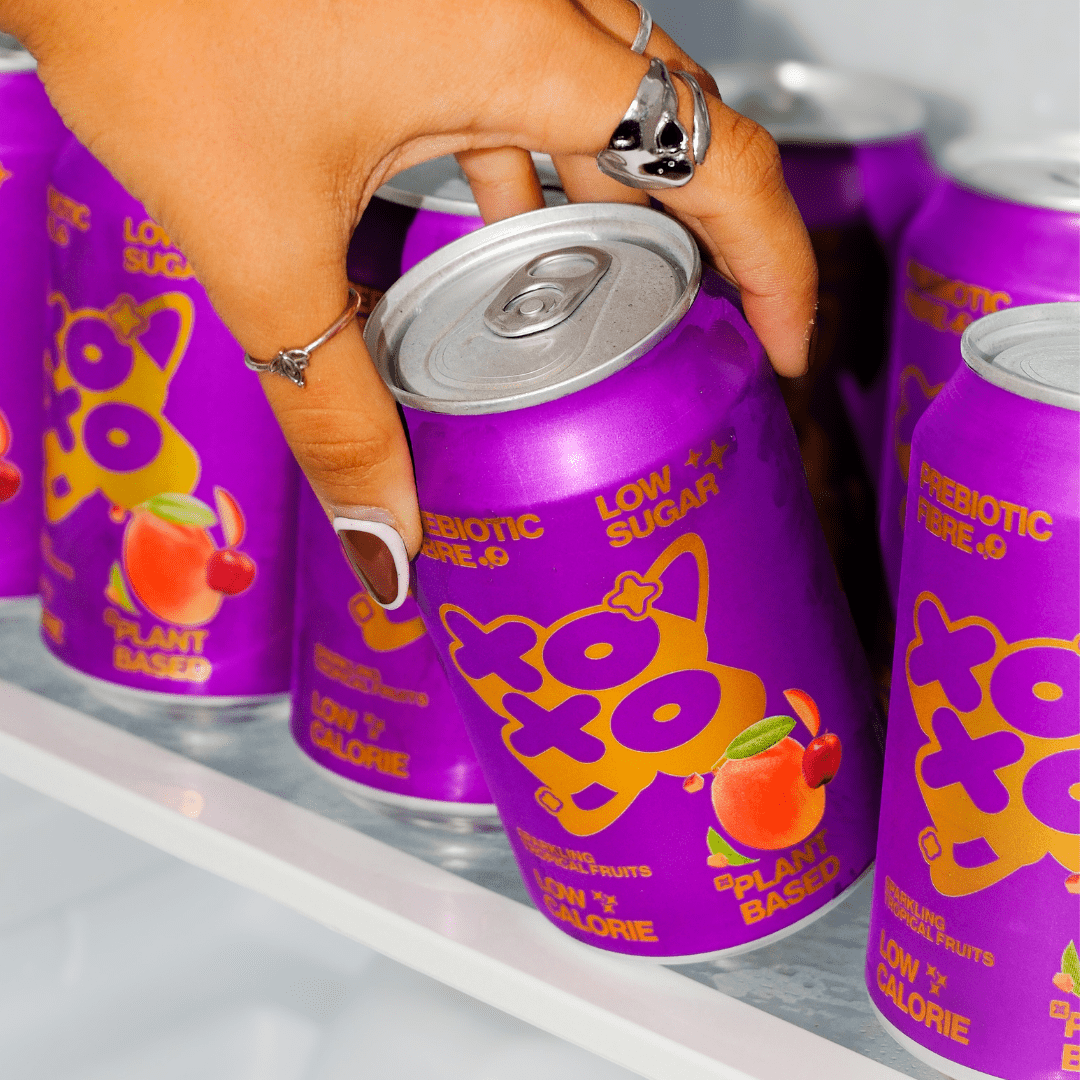 XOXO Tropical Prebiotic Soda - 12 Pack - XOXO